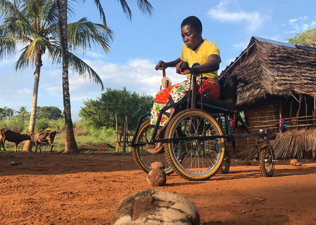 Where disabled live in remote area